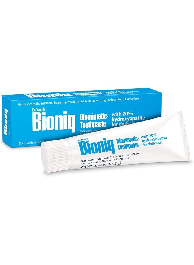 Bioniq Classic Biomimetic Toothpaste with 20 Percent Hydroxyapatite for Daily Use, 3.44 Ounce - Packaging May Vary - Image 3